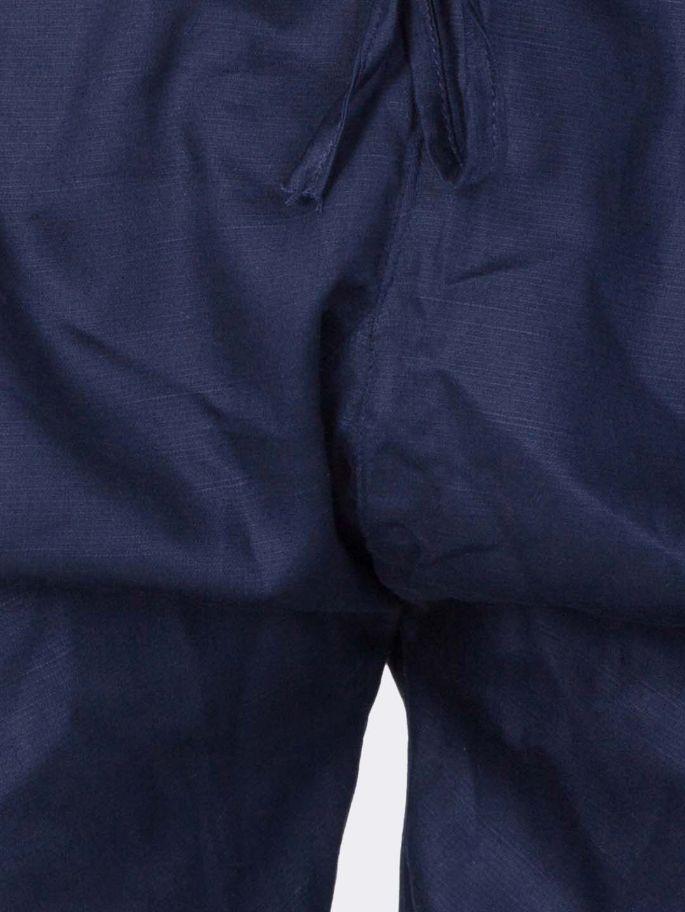 Boys' Blue Cotton Pathani - Image 5