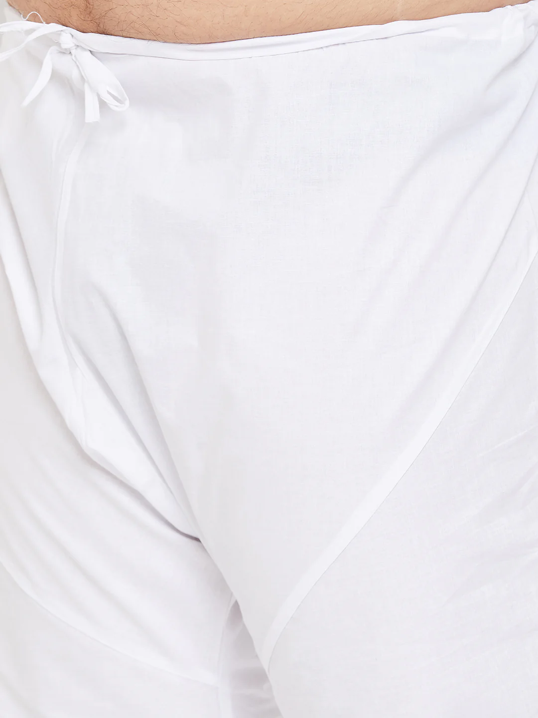 Men's Plus Size Navy Blue Cotton Kurta And Pyjama Set - Image 5