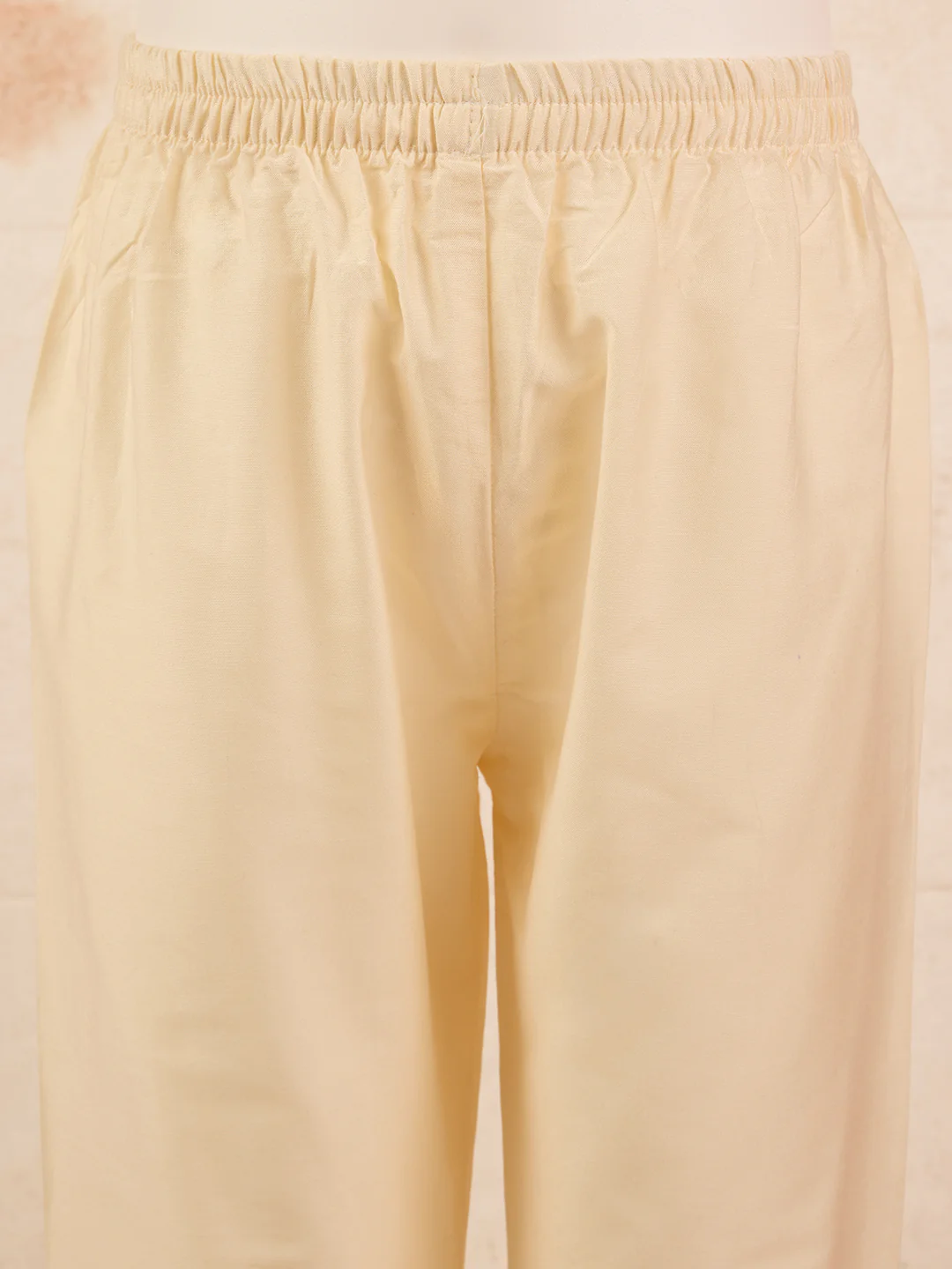 Vastramay Girls' Blue Cotton Kurta with Pyjama Set - Image 7