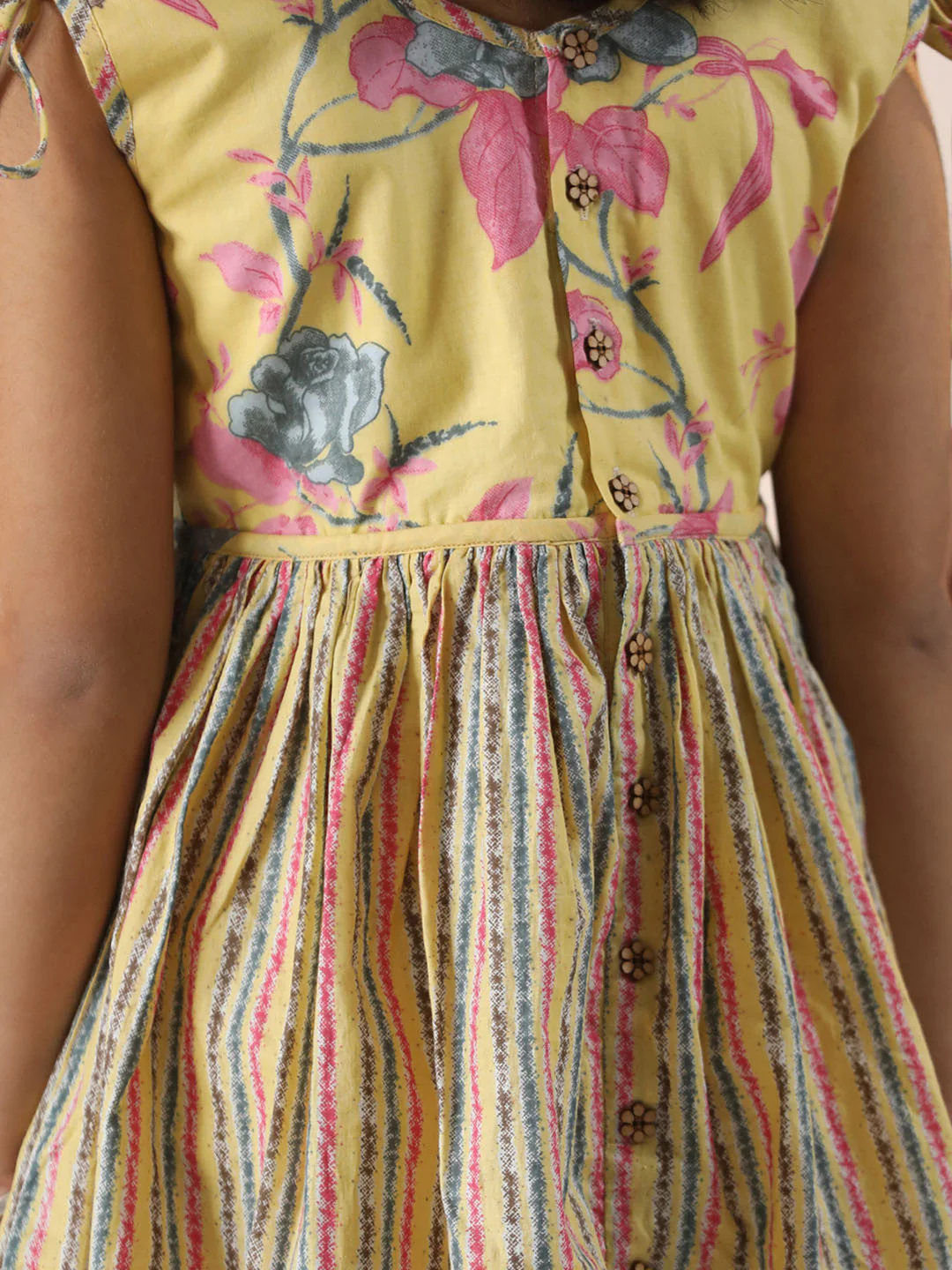 Girl's' Yellow Dress - Image 5